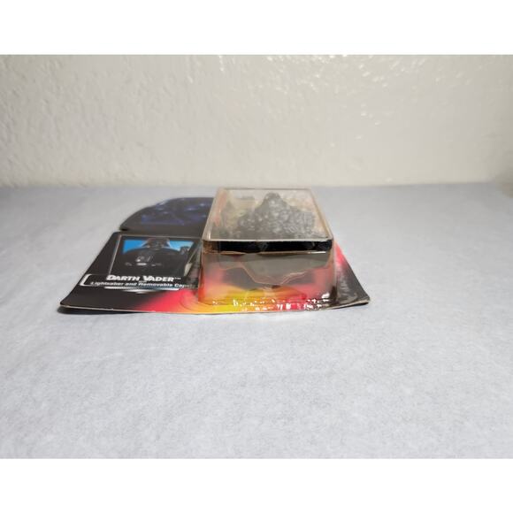 Star Wars Darth Vader Power Of The Force 1995 Red Card Long Lightsaber New - Picture 4 of 10